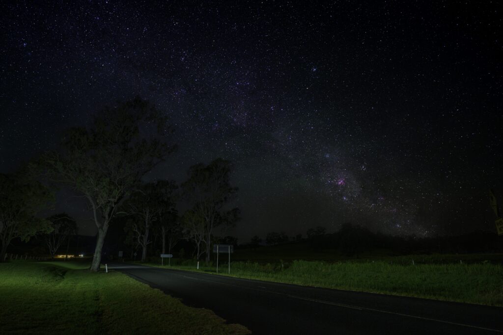 Astrophotography, Carney Creek Road, Scenic Rim, Queensland